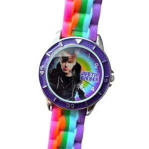 JUSTIN BIEBER Rainbow Band Watch